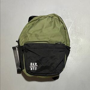 Green and Black Backpack